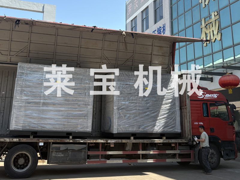 高效驱动，澎湃启航：江苏莱宝两台75kW螺杆鼓风机顺利发货